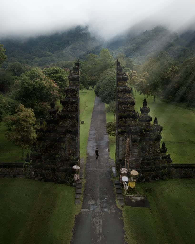 Top Destinations and Activities by Season, Handara Gate Bali, Indonesia.