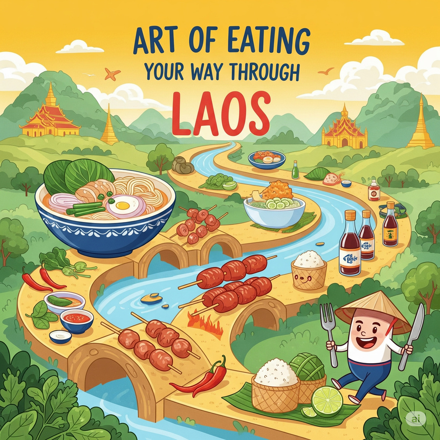 The Art of Eating Your Way Through Laos